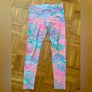 Lilly Pulitzer Oh Shello Girls Leggings 12-14 XL